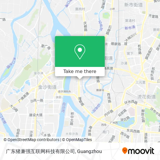 广东猪兼强互联网科技有限公司 map