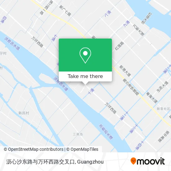 沥心沙东路与万环西路交叉口 map