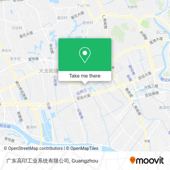广东高印工业系统有限公司 map