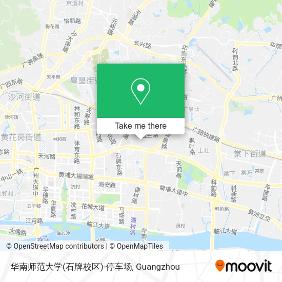 华南师范大学(石牌校区)-停车场 map