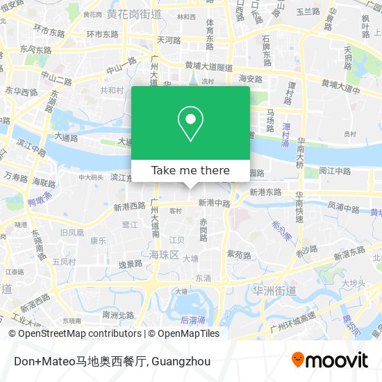 Don+Mateo马地奥西餐厅 map