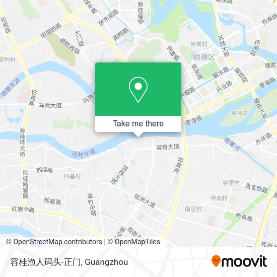 容桂渔人码头-正门 map