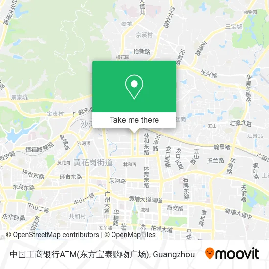 中国工商银行ATM(东方宝泰购物广场) map