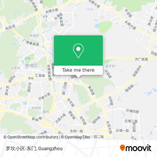 罗坎小区-东门 map