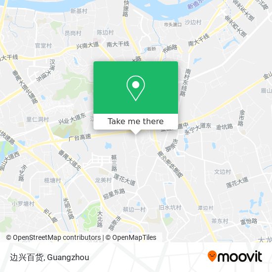 边兴百货 map