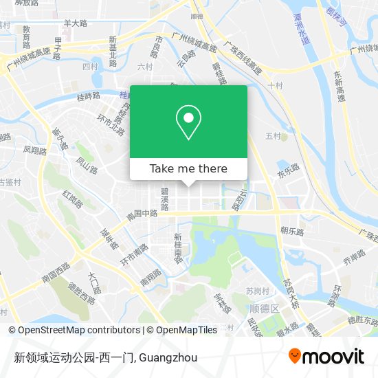 新领域运动公园-西一门 map