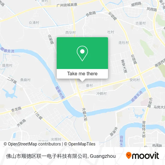 佛山市顺德区联一电子科技有限公司 map