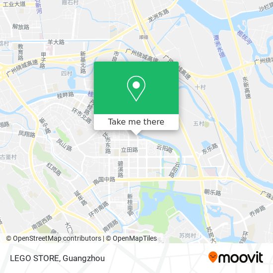 LEGO STORE map