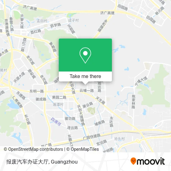 报废汽车办证大厅 map