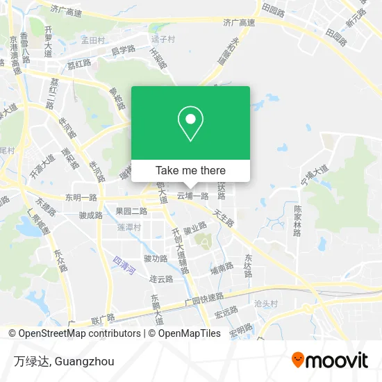 万绿达 map