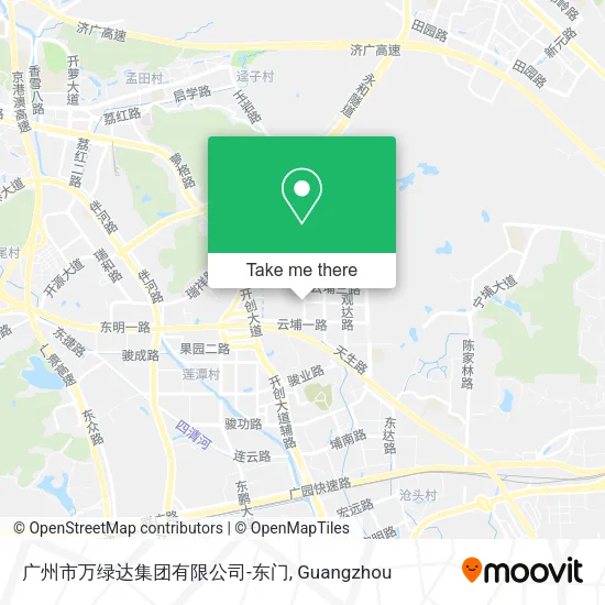 广州市万绿达集团有限公司-东门 map