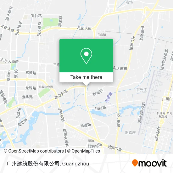 广州建筑股份有限公司 map