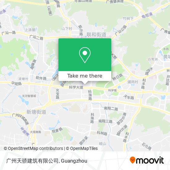 广州天骄建筑有限公司 map