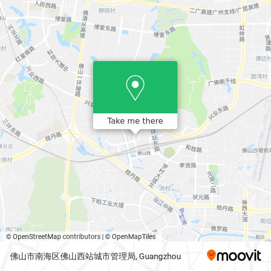 佛山市南海区佛山西站城市管理局 map