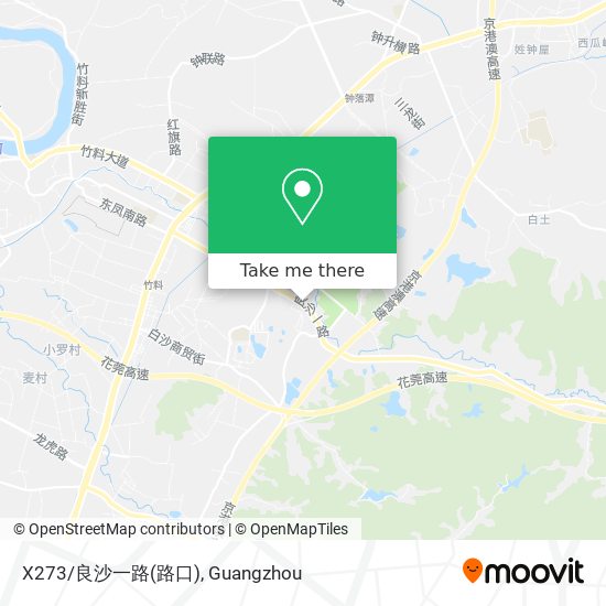 X273/良沙一路(路口) map