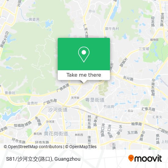 S81/沙河立交(路口) map