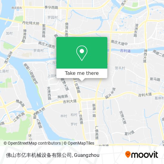 佛山市亿丰机械设备有限公司 map