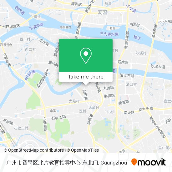 广州市番禺区北片教育指导中心-东北门 map