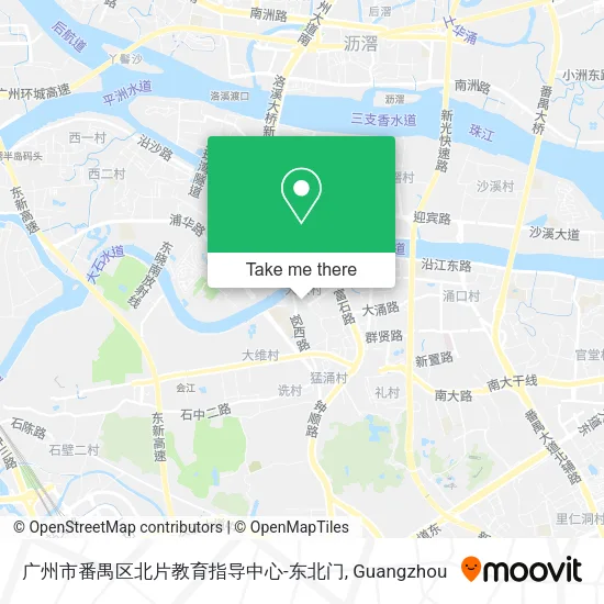 广州市番禺区北片教育指导中心-东北门 map