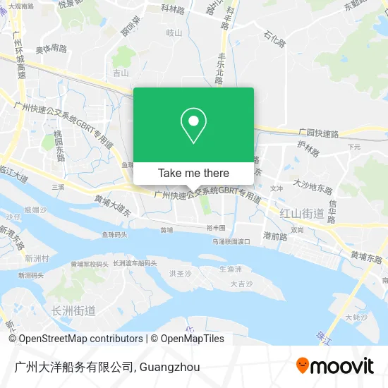 广州大洋船务有限公司 map