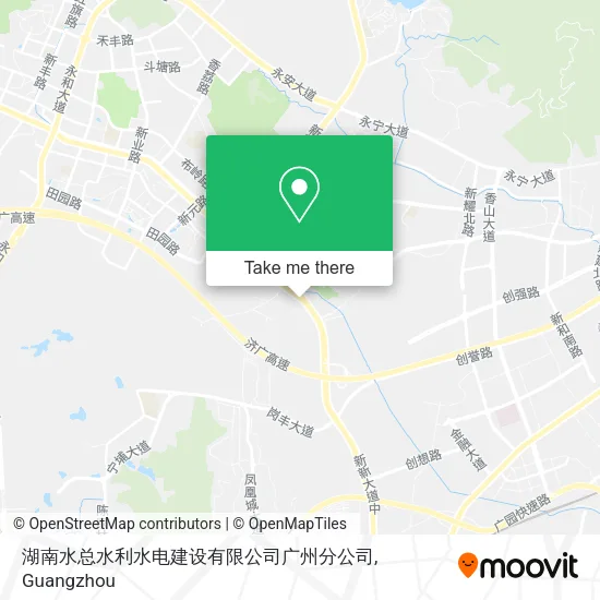 湖南水总水利水电建设有限公司广州分公司 map