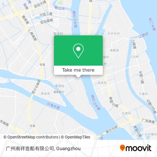 广州南祥造船有限公司 map
