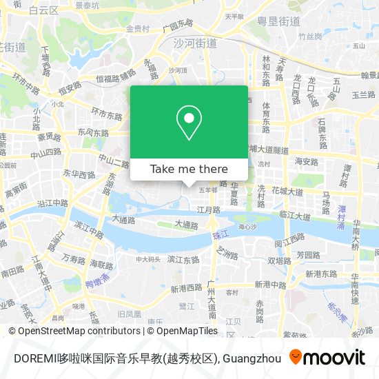 DOREMI哆啦咪国际音乐早教(越秀校区) map