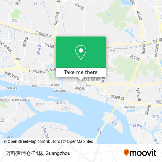 万科黄埔仓-T4栋 map