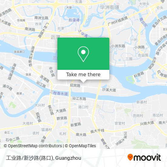 工业路/新沙路(路口) map