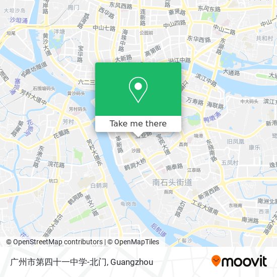 广州市第四十一中学-北门 map