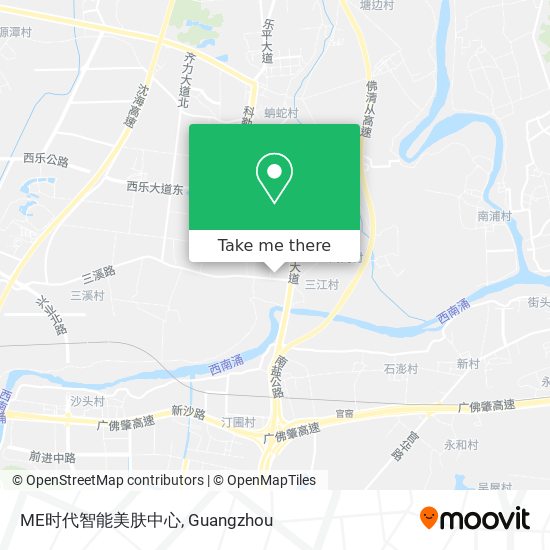 ME时代智能美肤中心 map