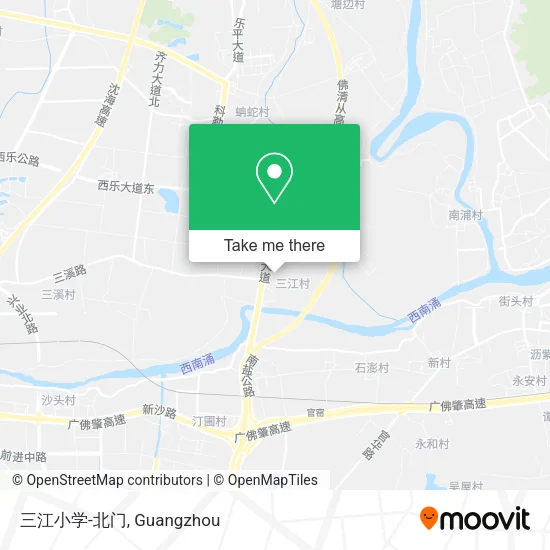 三江小学-北门 map