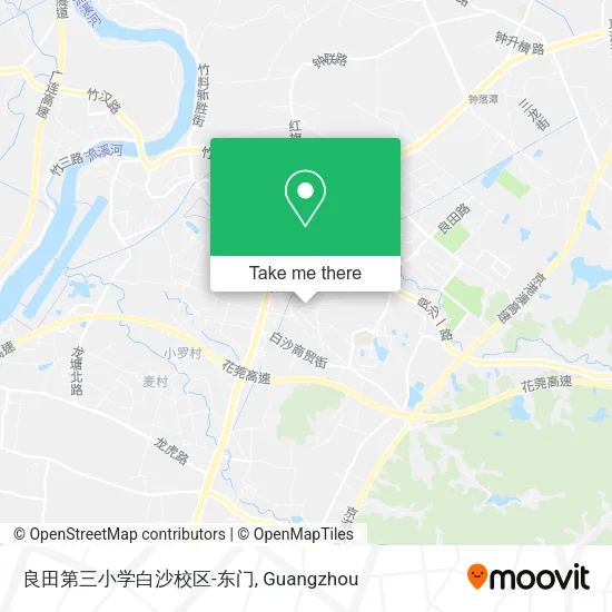良田第三小学白沙校区-东门 map