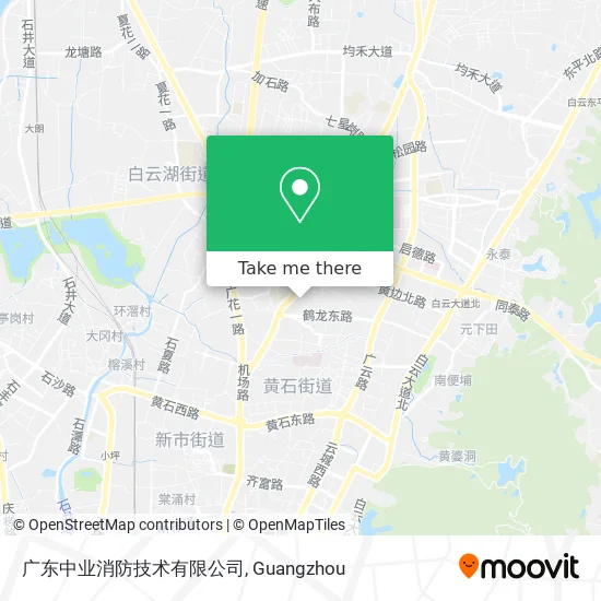 广东中业消防技术有限公司 map