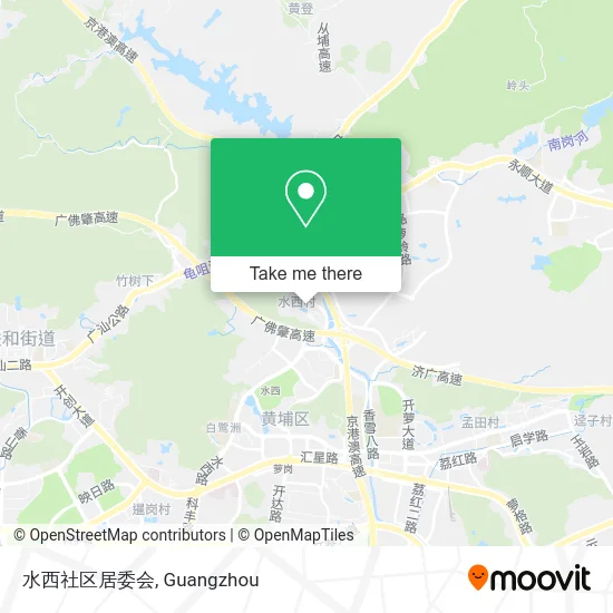 水西社区居委会 map