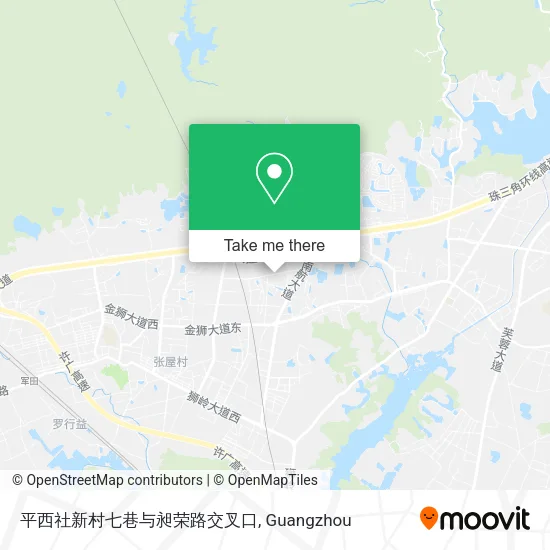 平西社新村七巷与昶荣路交叉口 map