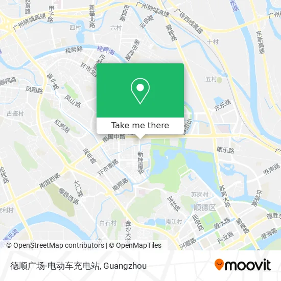 德顺广场-电动车充电站 map