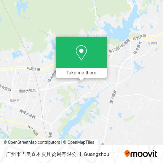 广州市吉良喜本皮具贸易有限公司 map