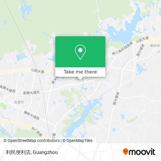 利民便利店 map