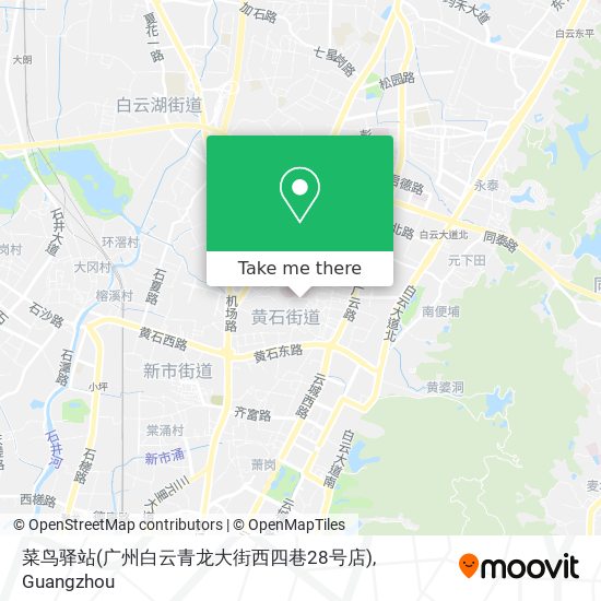 菜鸟驿站(广州白云青龙大街西四巷28号店) map