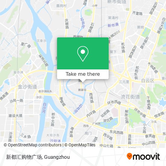 新都汇购物广场 map