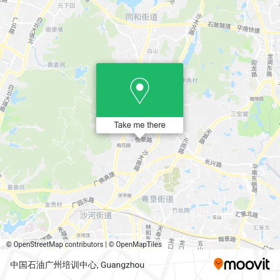 中国石油广州培训中心 map