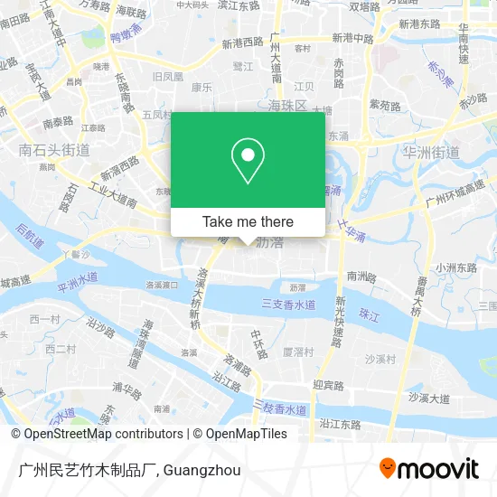 广州民艺竹木制品厂 map