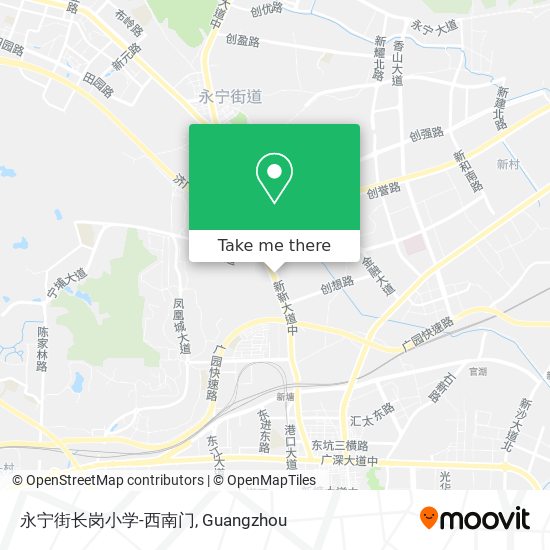 永宁街长岗小学-西南门 map