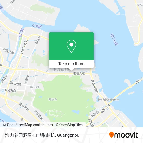 海力花园酒店-自动取款机 map