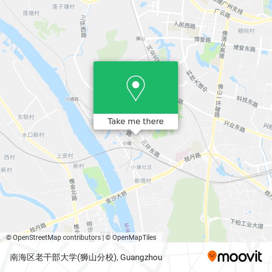南海区老干部大学(狮山分校) map