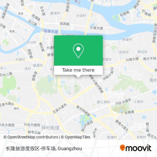 长隆旅游度假区-停车场 map