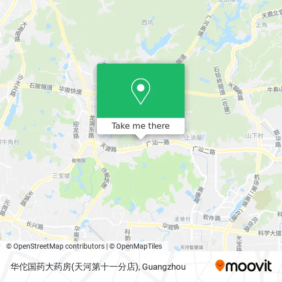 华佗国药大药房(天河第十一分店) map