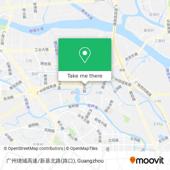 广州绕城高速/新基北路(路口) map