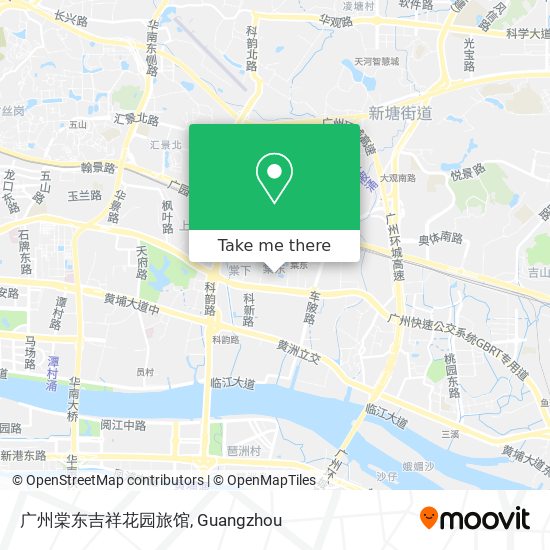 广州棠东吉祥花园旅馆 map